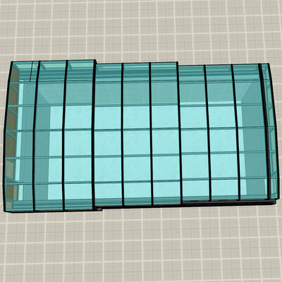 Good price Hot Selling Top Aluminum Outdoor Sunroom Polycarbonate Rolling Roof for Terrace Removable Patio Roof Retractable Tarp Roof online