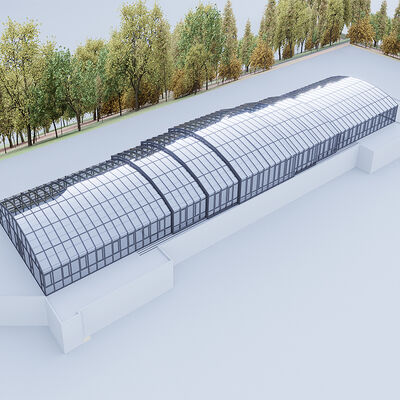 Good price Sliding Sunroom Aluminium Outdoor Motorised Veranda Retractable Electric Glass Roof Swimming Pool Enclosure Motorized online