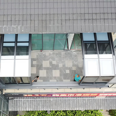 Good price Luxury Retractable Glass Sunroom with Sliding Open Style Flat/Triangle Roof Molding for 4 Seasons-for Villas Parks Sunroom House online