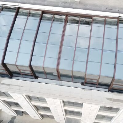 Good price Modern Free Standing Solarium Retractable Aluminum Tempered Glass Winter Garden 4 Season Sunrooms for Outdoor Park Courtyard online