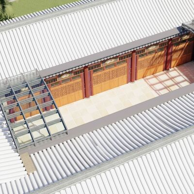 Good price 2025 Hot Sell Contemporary Internal Lockable Accordion Sliding Aluminum Laminated Tempered Glass Mobile Sunroom for Villa Park online