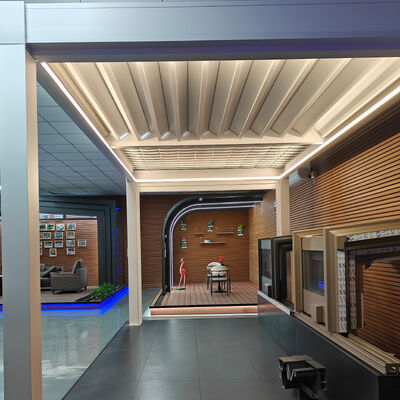 Good price Telescopic Motorized Metal Skylight Ceiling Waterproof Sunshade Folding Roof Garden Aluminum Retractable Pergola online