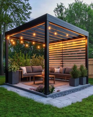 Good price Aluminum Outdoor Sunshade Canopy for Patio Balcony or Garden Premium Pavilion Product online