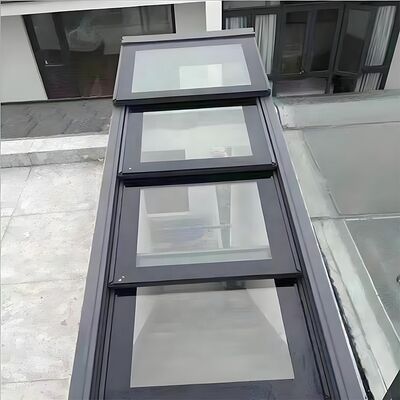 Good price Remote Controlled Motorized Horizontal Opening Guillotine Aluminum Alloy Window with Graphic Design for Glass Balcony online